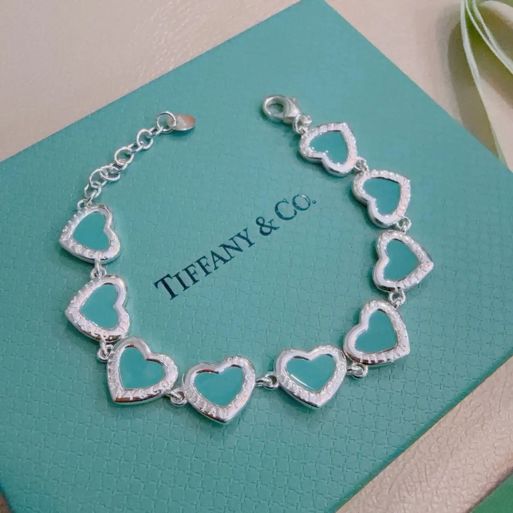 Tiffany & Co. Blue Heart Bracelet